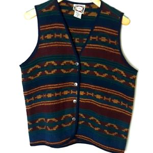 Vintage 90's tribal vest